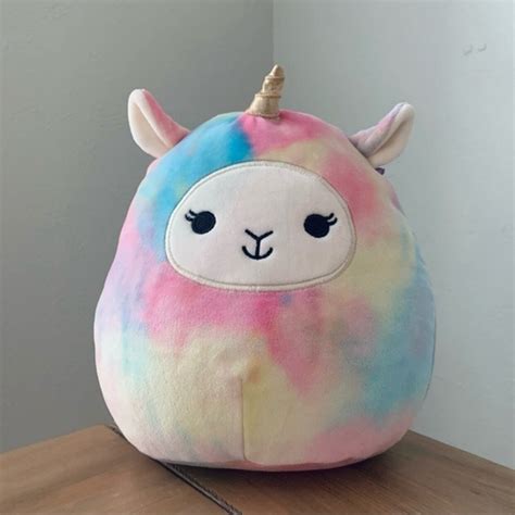 tie dye squishmallow|squishmallow tie dye unicorn name.